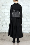 Marc le bihan double collar robe 2130 black